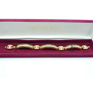 Camrose Kross Clear Black Rhinestone JBK Statement